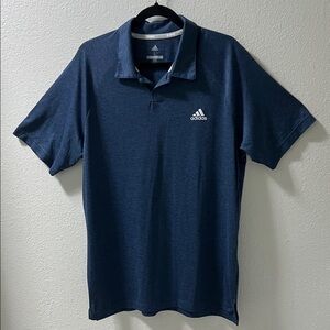Adidas Men's Navy Polo Shirt Size Large